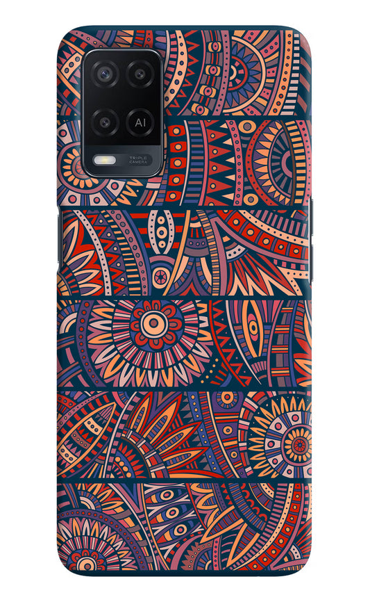 African Culture Design Oppo A54 Hard Case Back Cover by Casekaro