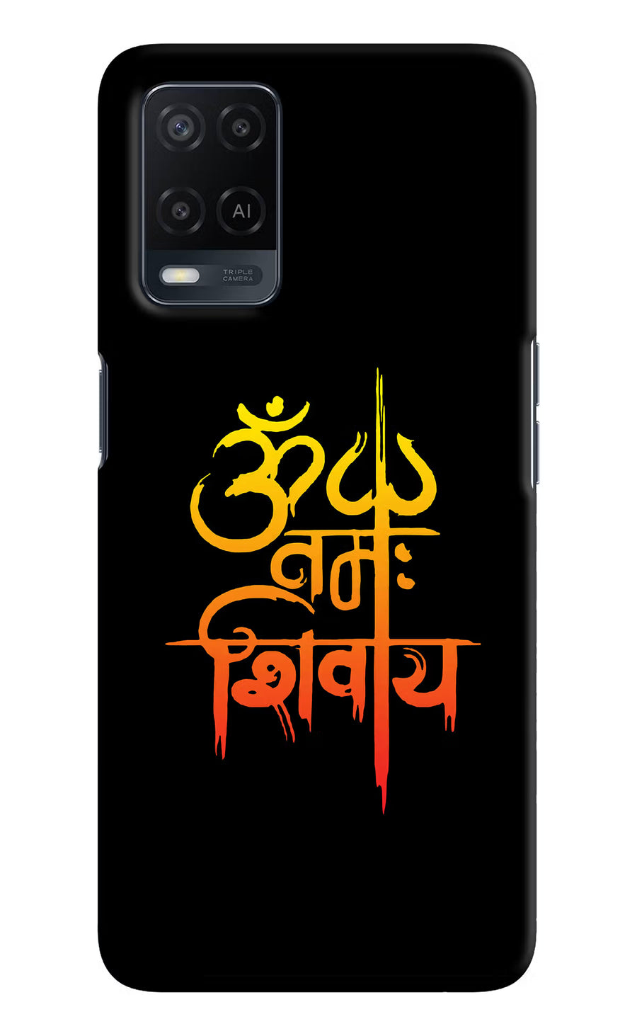Om Namah Shivay Oppo A54 Back Cover, Hard case