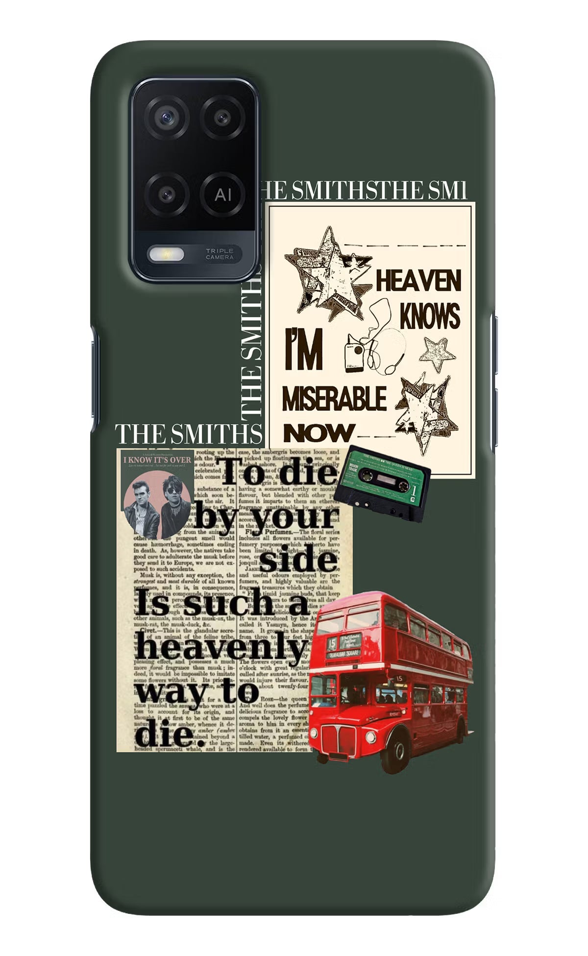 The Smiths Oppo A54 Hard Case Back Cover by Casekaro