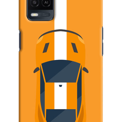 Highway Pursuit Oppo A54 Hard Case Back Cover by Casekaro