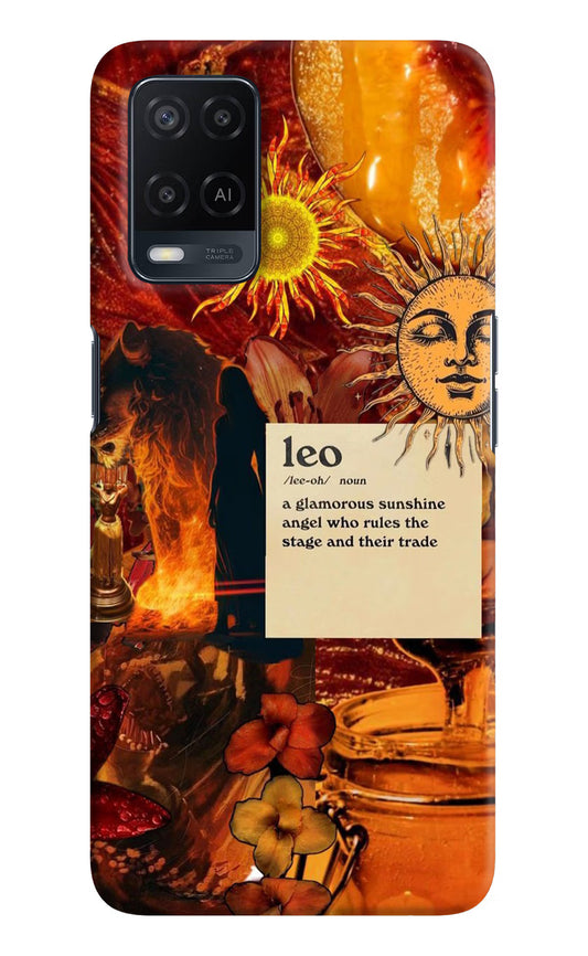 Leo Zodiac Oppo A54 Hard Case Back Cover by Casekaro