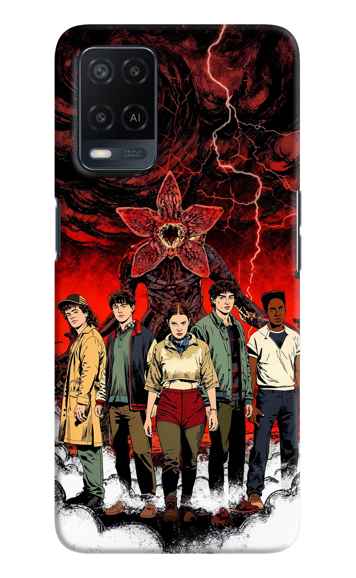 Ordinary Things Characters Oppo A54 Hard Case Back Cover by Casekaro