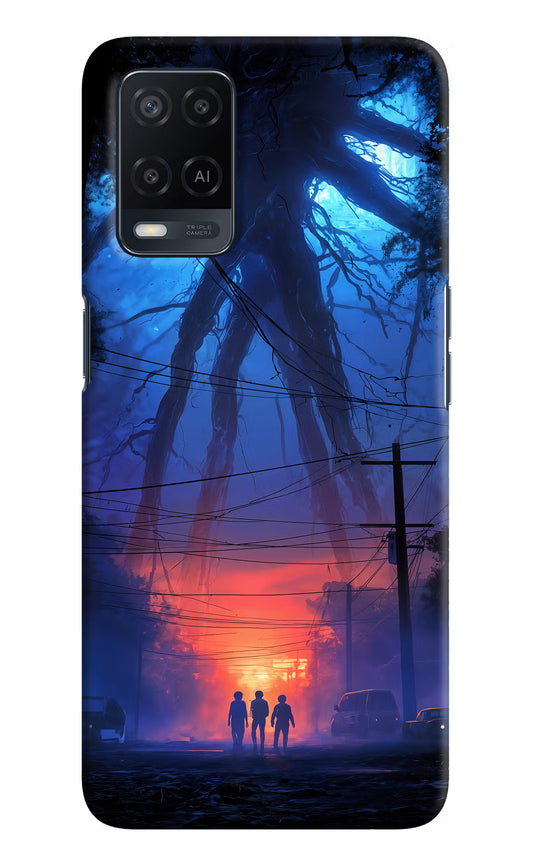Ordinary Things Shadow Oppo A54 Hard Case Back Cover by Casekaro