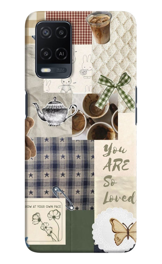 Cookie Oppo A54 Hard Case Back Cover by Casekaro