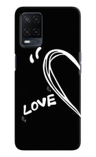 Love Line Oppo A54 Hard Case Back Cover by Casekaro