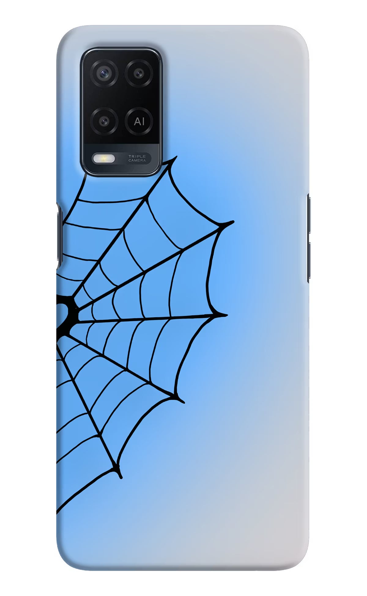 Blue Web Oppo A54 Back Cover