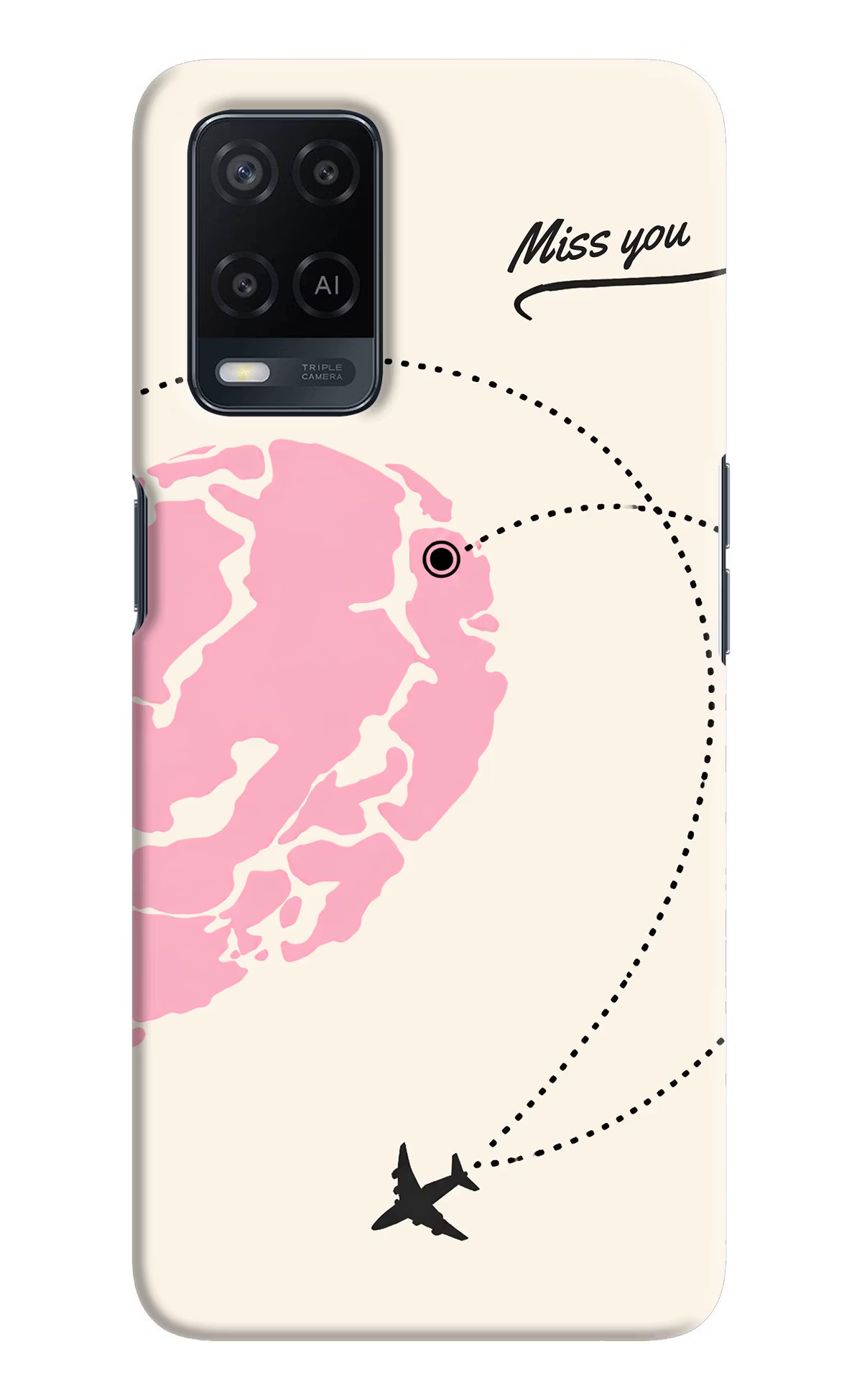 Miss Orbit Oppo A54 Back Cover