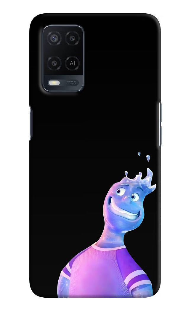 Wade Wave Oppo A54 Hard Case Back Cover by Casekaro
