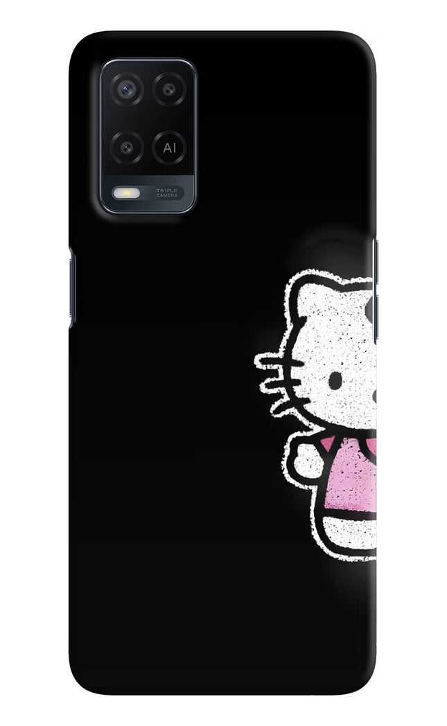 Kitty Charm Oppo A54 Hard Case Back Cover by Casekaro