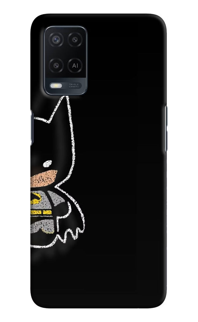 Bat Kitty Oppo A54 Hard Case Back Cover by Casekaro