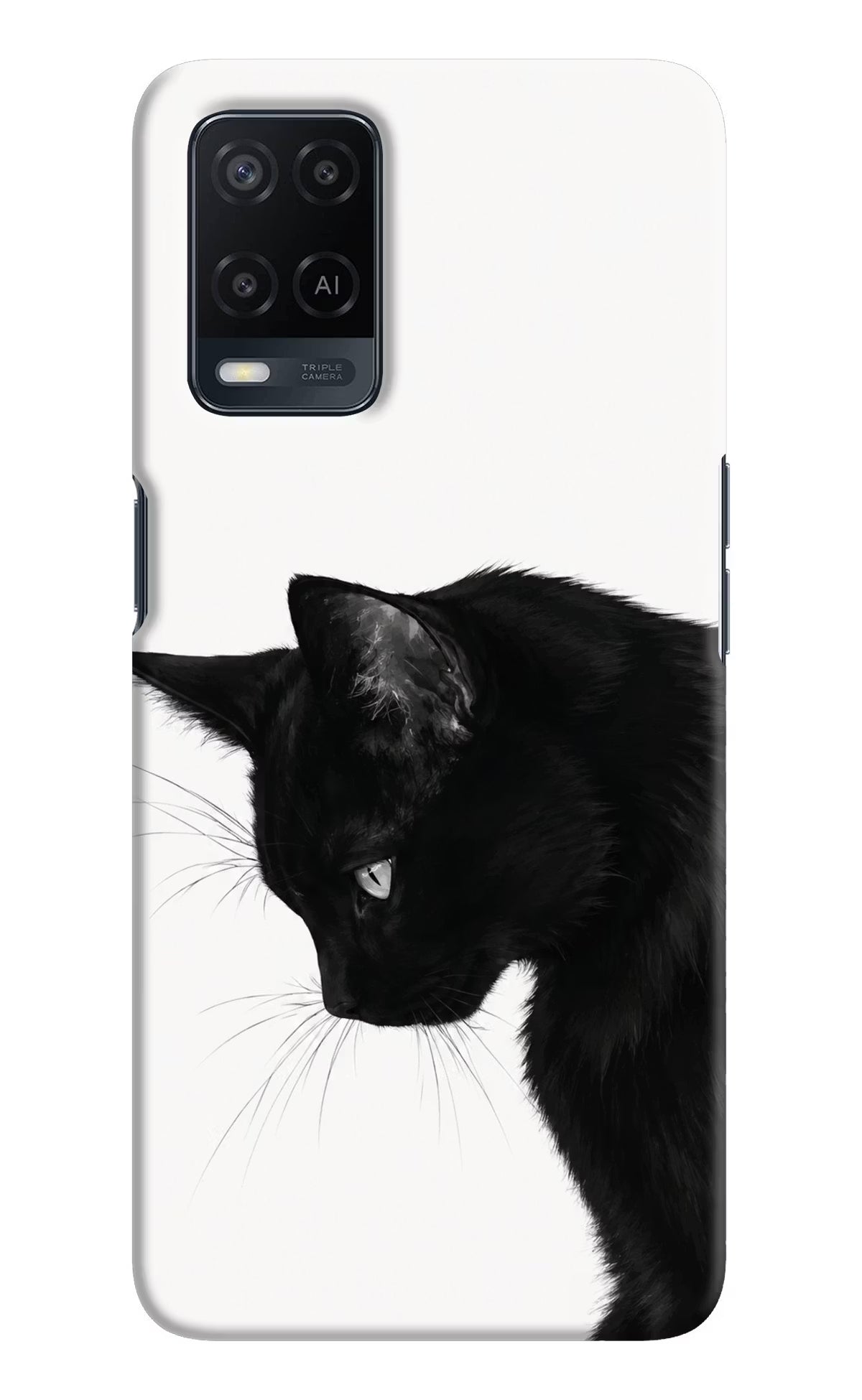 Shadow Gaze Oppo A54 Hard Case Back Cover by Casekaro