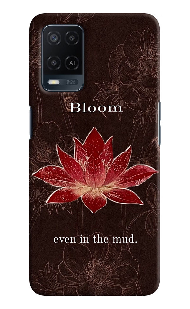 Bloom Oppo A54 Hard Case Back Cover by Casekaro