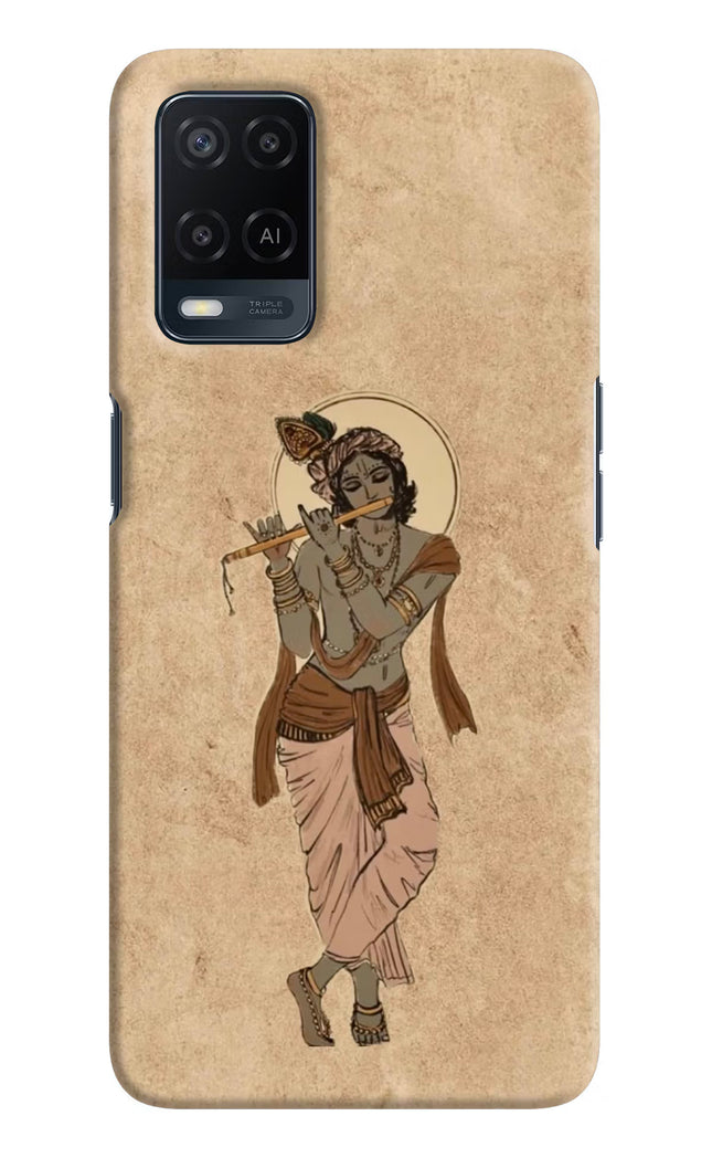 Krishna Oppo A54 Hard Case Back Cover by Casekaro