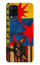 Pop Cat Oppo A54 Back Cover