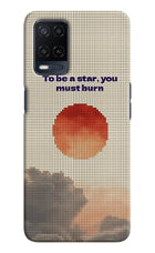 Pixel Sun Oppo A54 Hard Case Back Cover by Casekaro