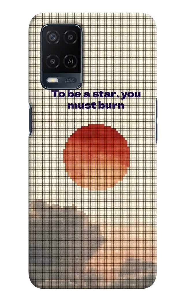 Pixel Sun Oppo A54 Hard Case Back Cover by Casekaro