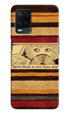 Vinyl Stripes Oppo A54 Back Cover