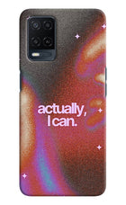 Pink Aura Oppo A54 Back Cover