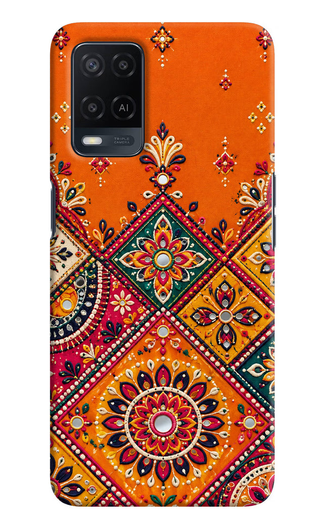 Kutch Glow Oppo A54 Hard Case Back Cover by Casekaro