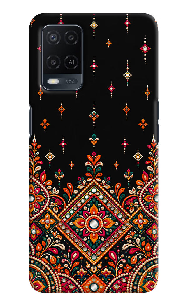 Noir Mehfil Oppo A54 Hard Case Back Cover by Casekaro