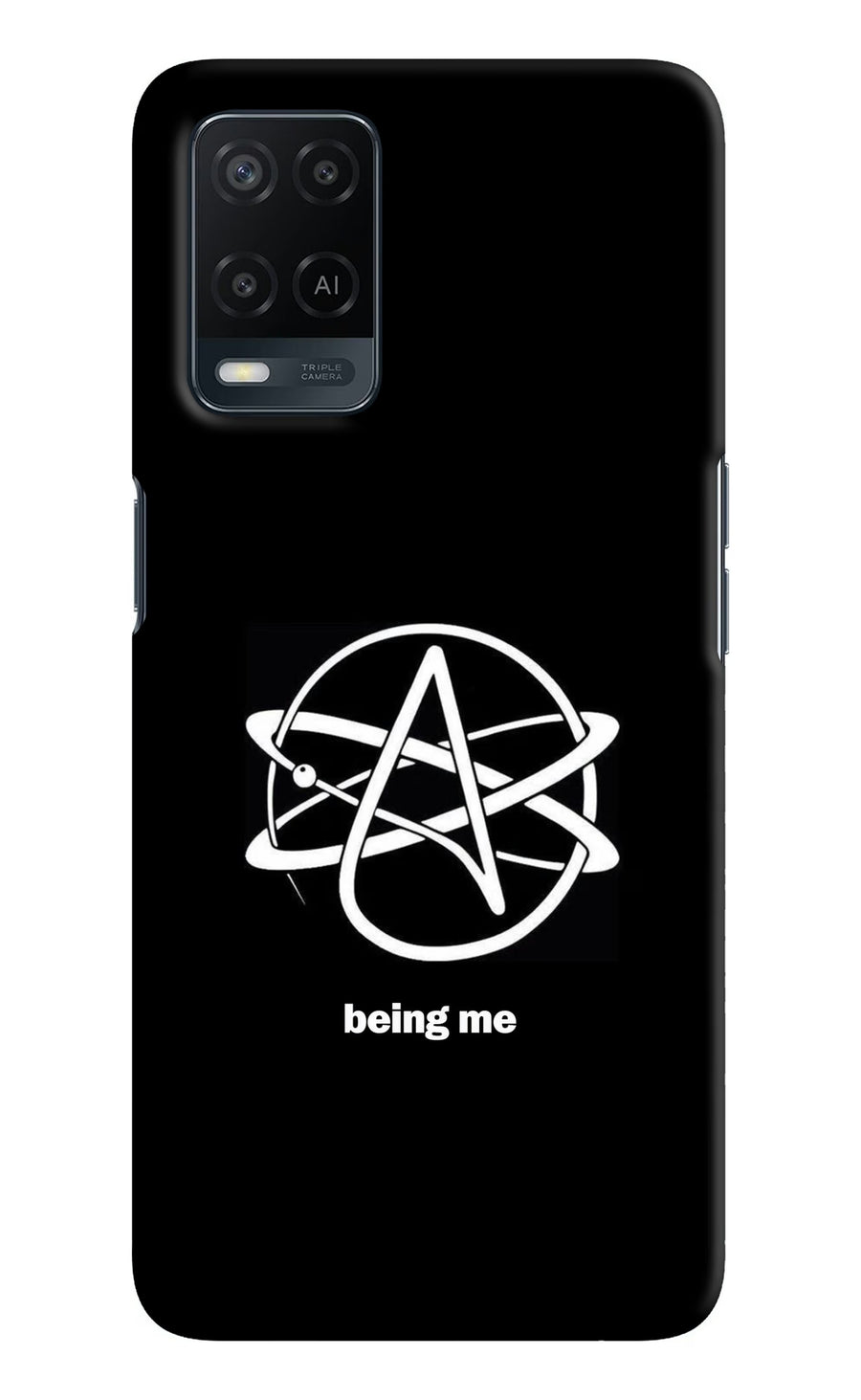 Atheist Symbol Oppo A54 Back Cover, Hard case