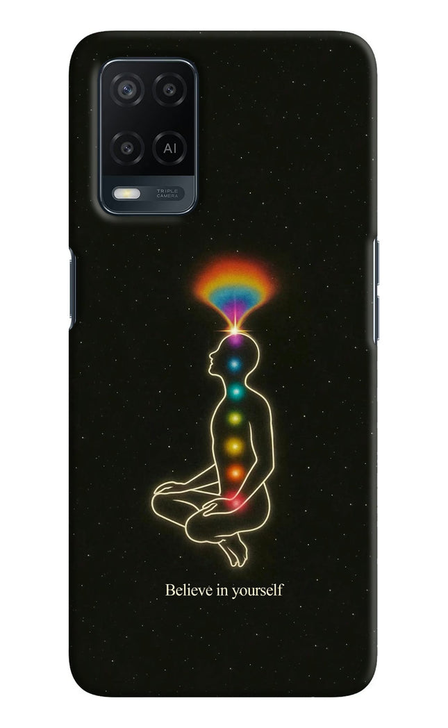 Believe in yourself Oppo A54 Hard Case Back Cover by Casekaro