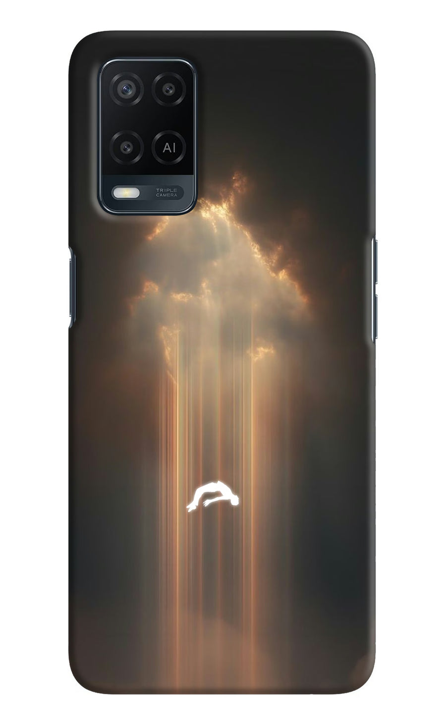 Heavenly Beam Oppo A54 Back Cover, Hard case