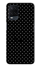 White Dots Oppo A54 Pop Case by Casekaro