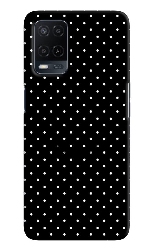 White Dots Oppo A54 Pop Case by Casekaro