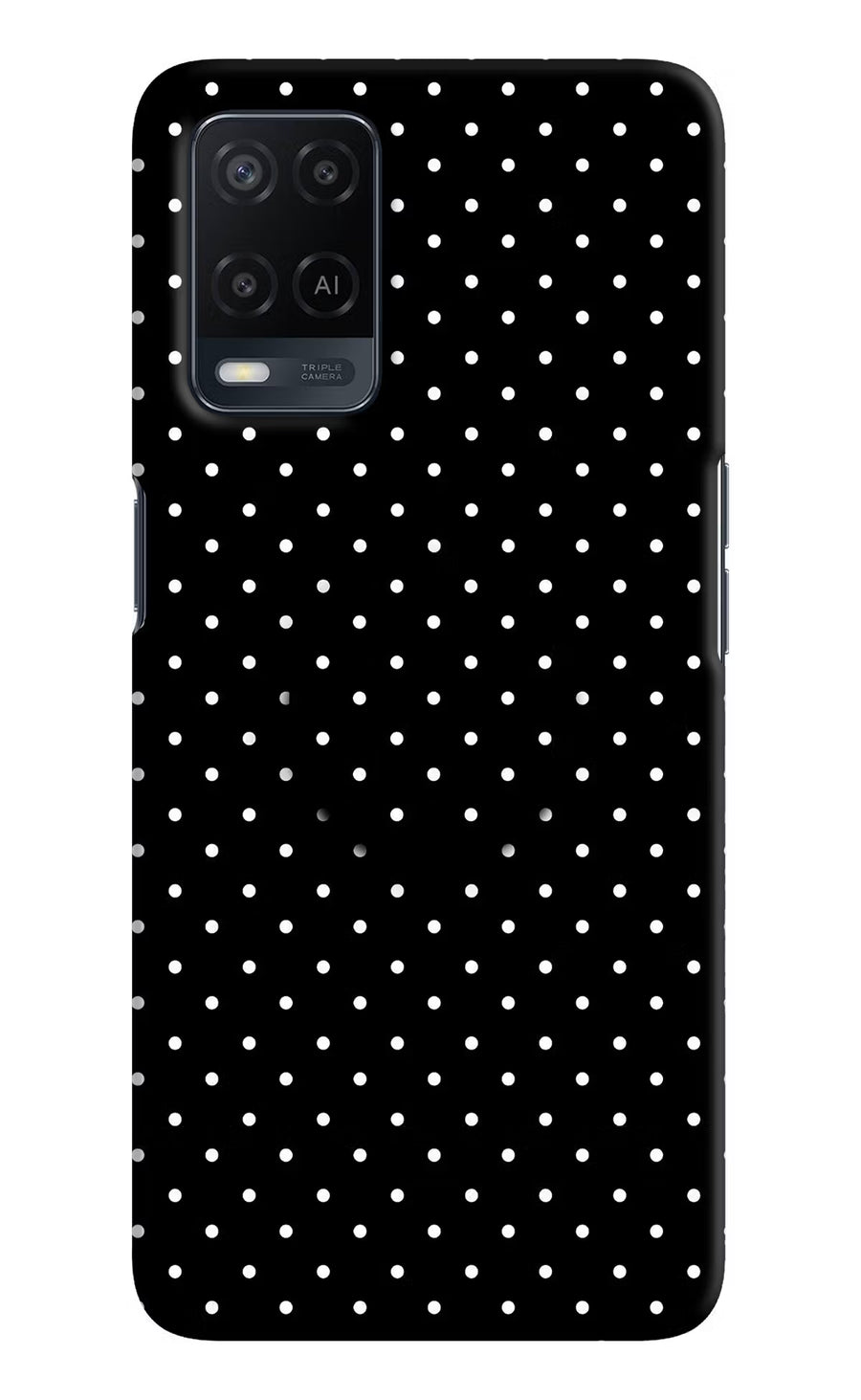 White Dots Oppo A54 Pop Case, Hard case