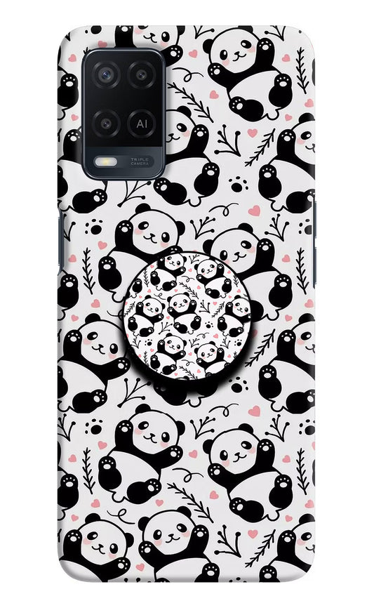 Cute Panda Oppo A54 Pop Case by Casekaro