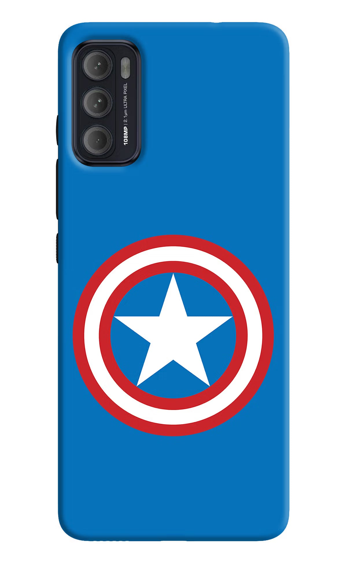 Captain America Logo Moto G60/G40 Fusion Back Cover