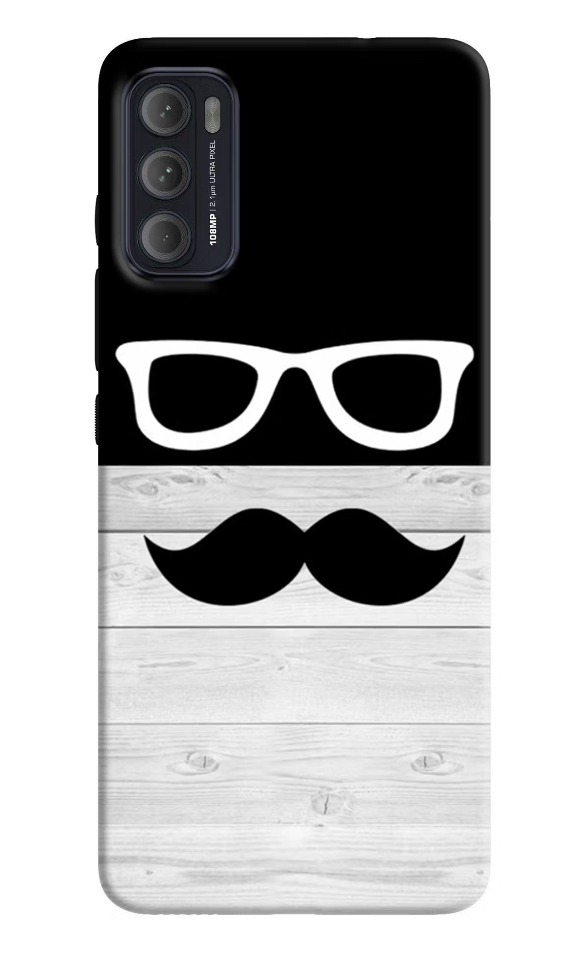 Mustache Moto G60/G40 Fusion Back Cover