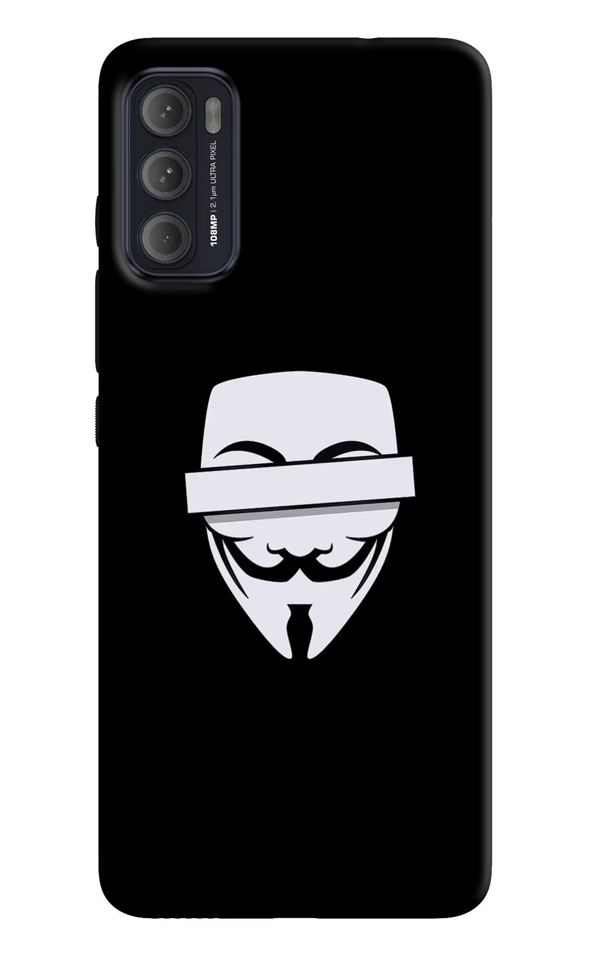 Anonymous Face Moto G60/G40 Fusion Back Cover