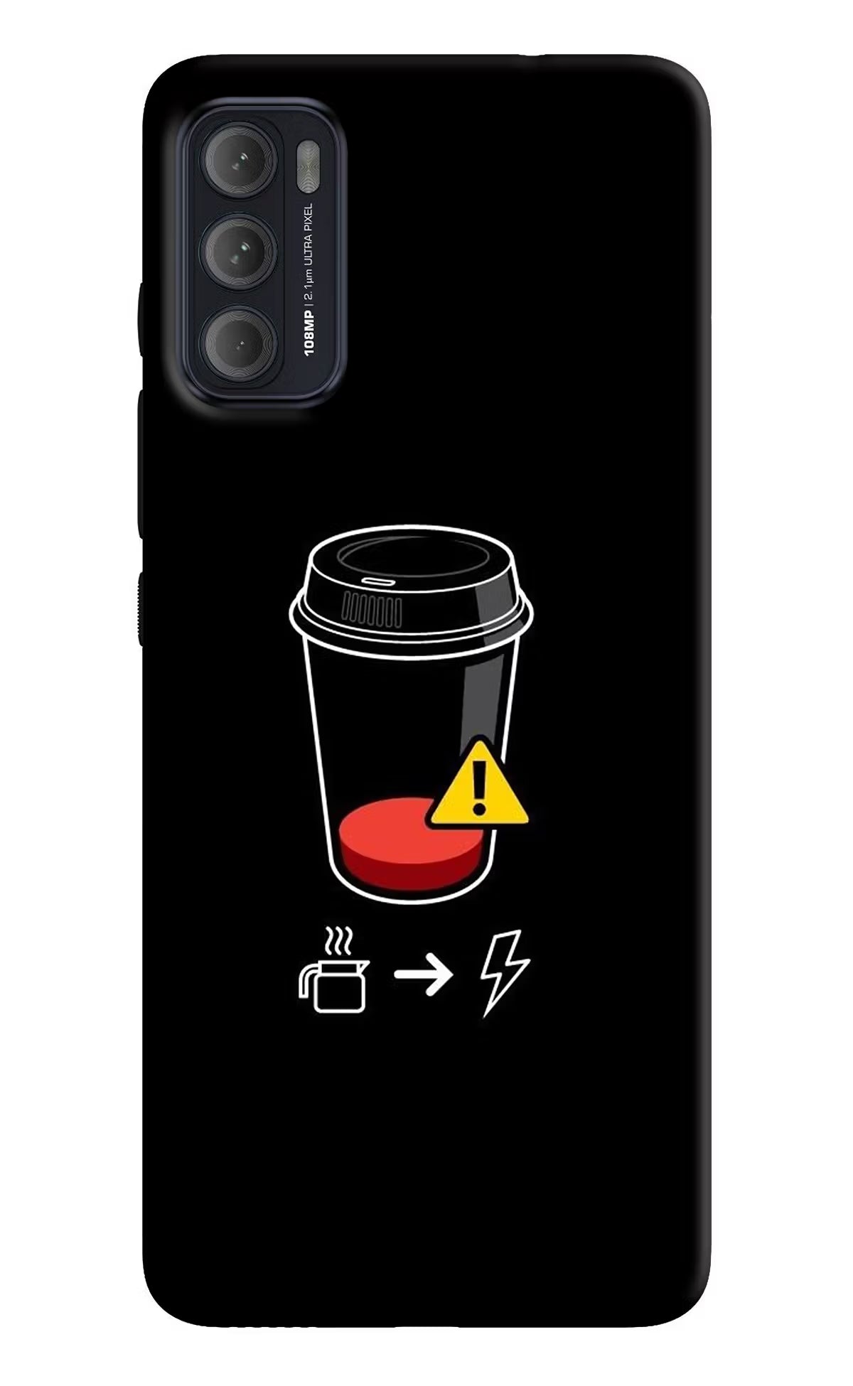 Coffee Moto G60/G40 Fusion Back Cover