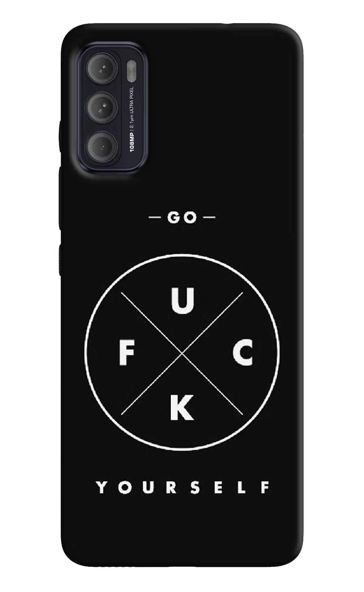 Go Fuck Yourself Moto G60/G40 Fusion Back Cover