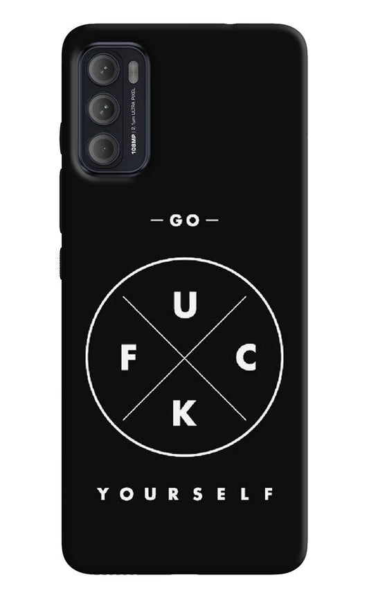 Go Fuck Yourself Moto G60/G40 Fusion Back Cover