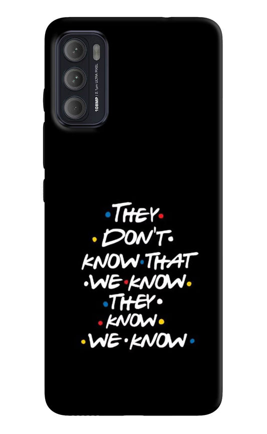 FRIENDS Dialogue Moto G60/G40 Fusion Back Cover