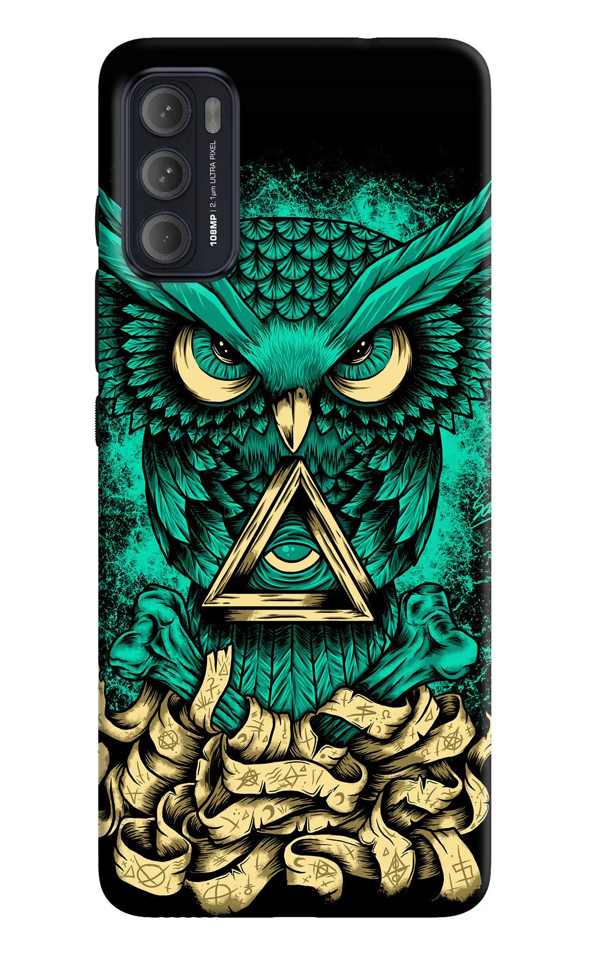 Green Owl Moto G60/G40 Fusion Back Cover