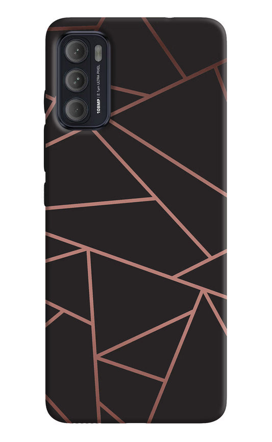 Geometric Pattern Moto G60/G40 Fusion Back Cover