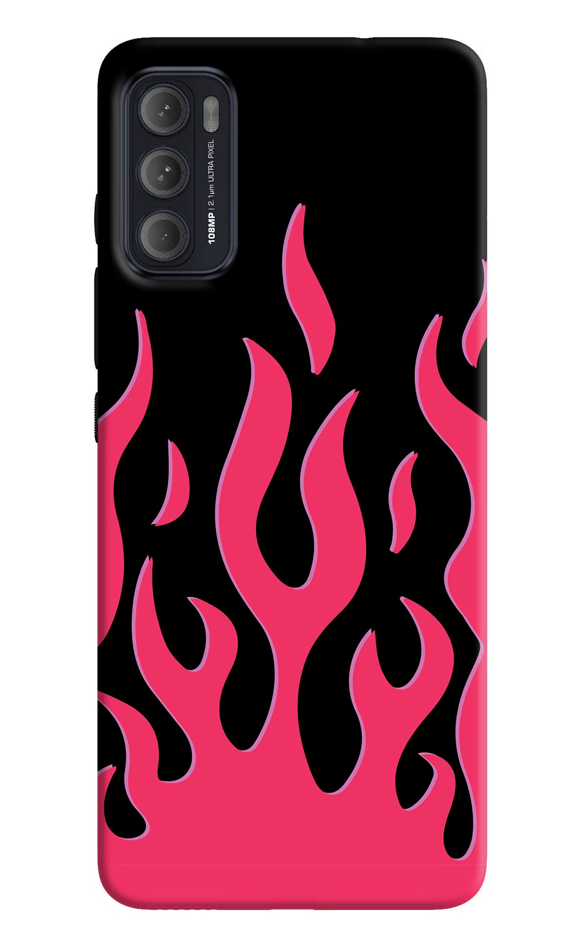 Fire Flames Moto G60/G40 Fusion Back Cover