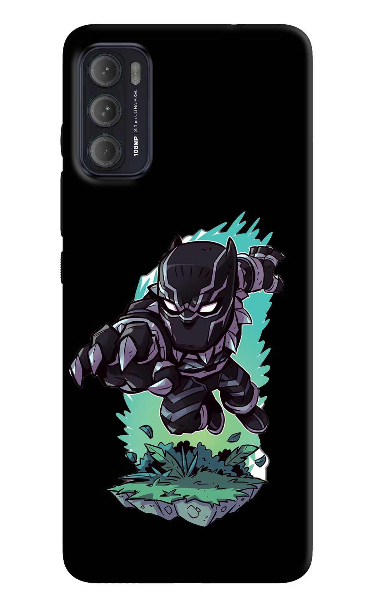 Black Panther Moto G60/G40 Fusion Back Cover