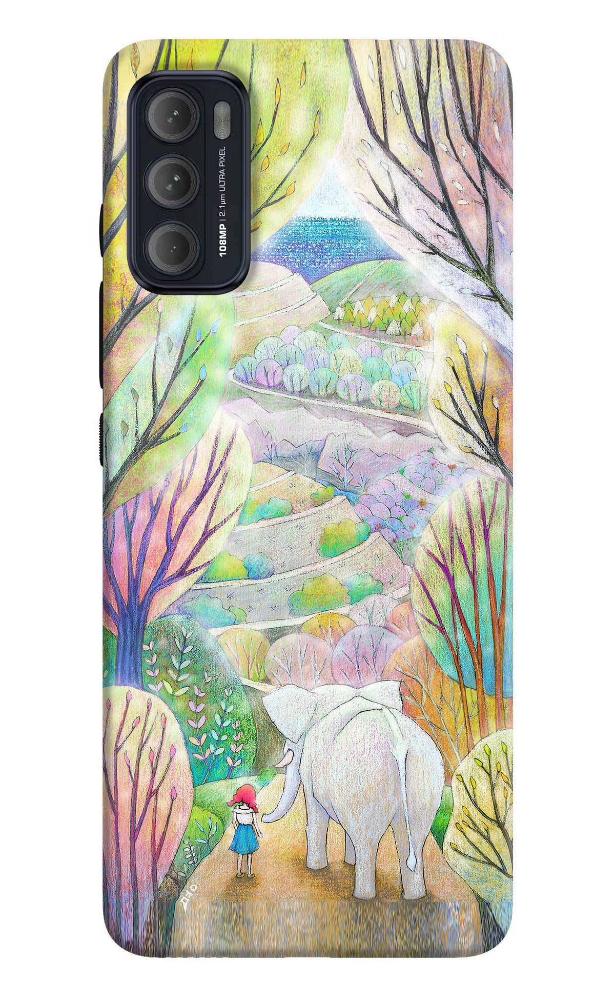 Nature Painting Moto G60/G40 Fusion Back Cover