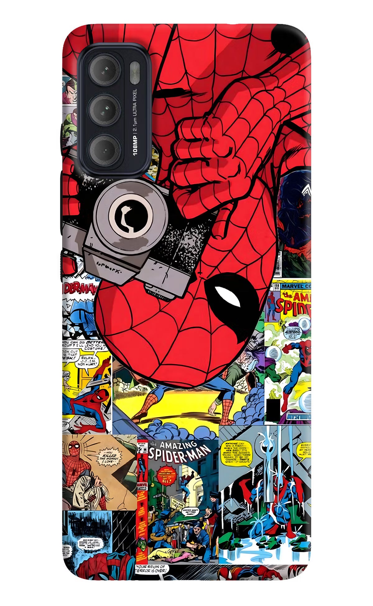 Spider Man Moto G60/G40 Fusion Back Cover