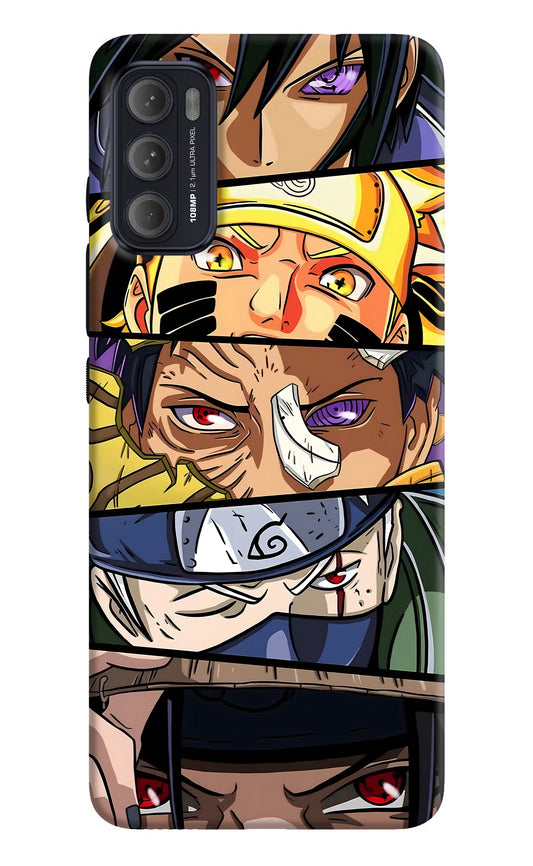 Naruto Character Moto G60/G40 Fusion Back Cover