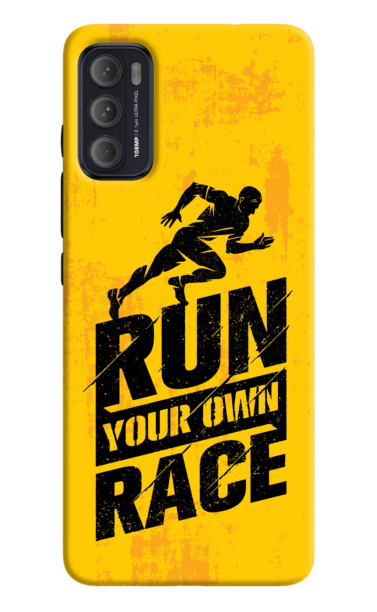 Run Your Own Race Moto G60/G40 Fusion Back Cover