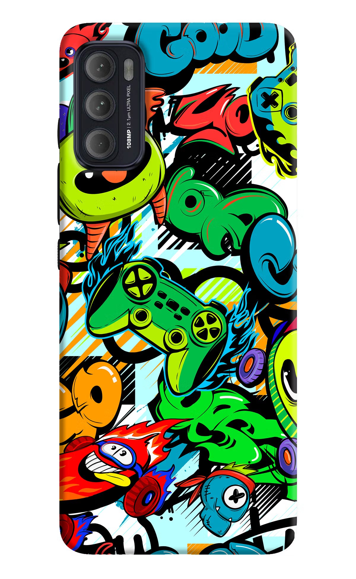 Game Doodle Moto G60/G40 Fusion Back Cover
