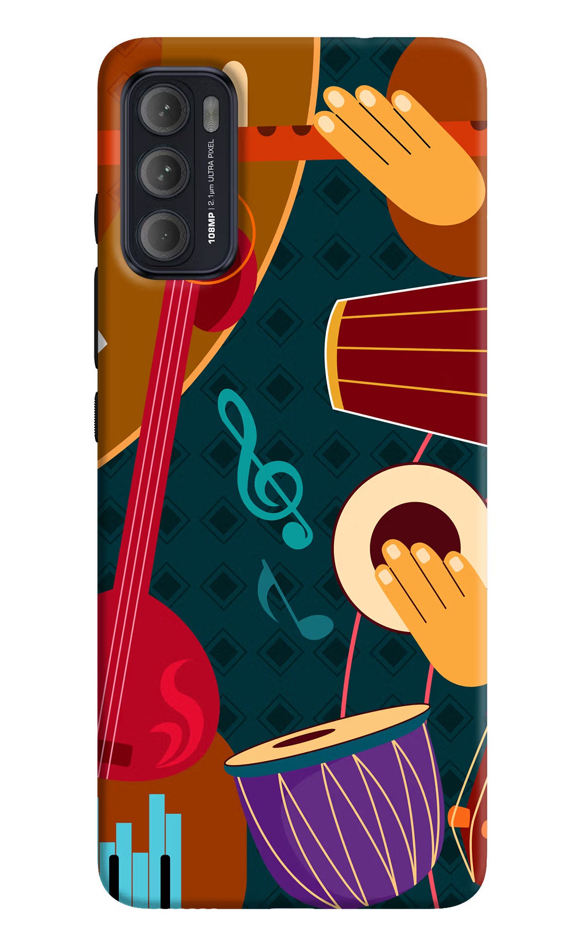Music Instrument Moto G60/G40 Fusion Back Cover