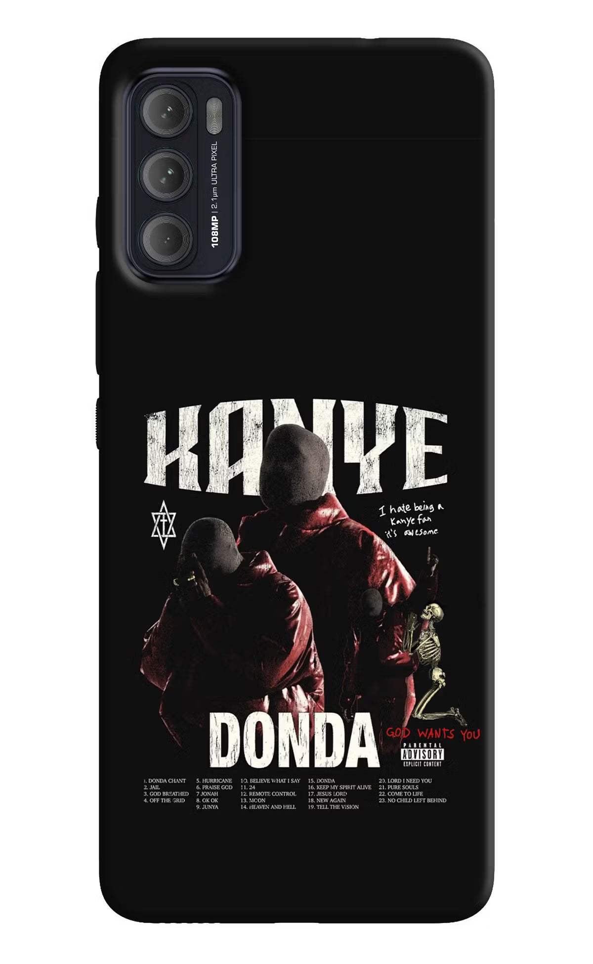 Donda Kanye West Moto G60/G40 Fusion Back Cover