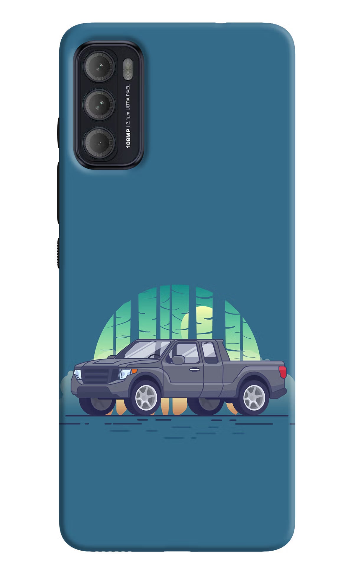 Retro Garage Vibe Moto G60/G40 Fusion Back Cover
